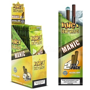 Blunt Juicy Hemp Wrap Manic - 25 sachets de 2 blunts